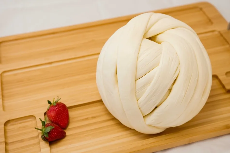 Queso Oaxaca trenzado de Quesos Amarte